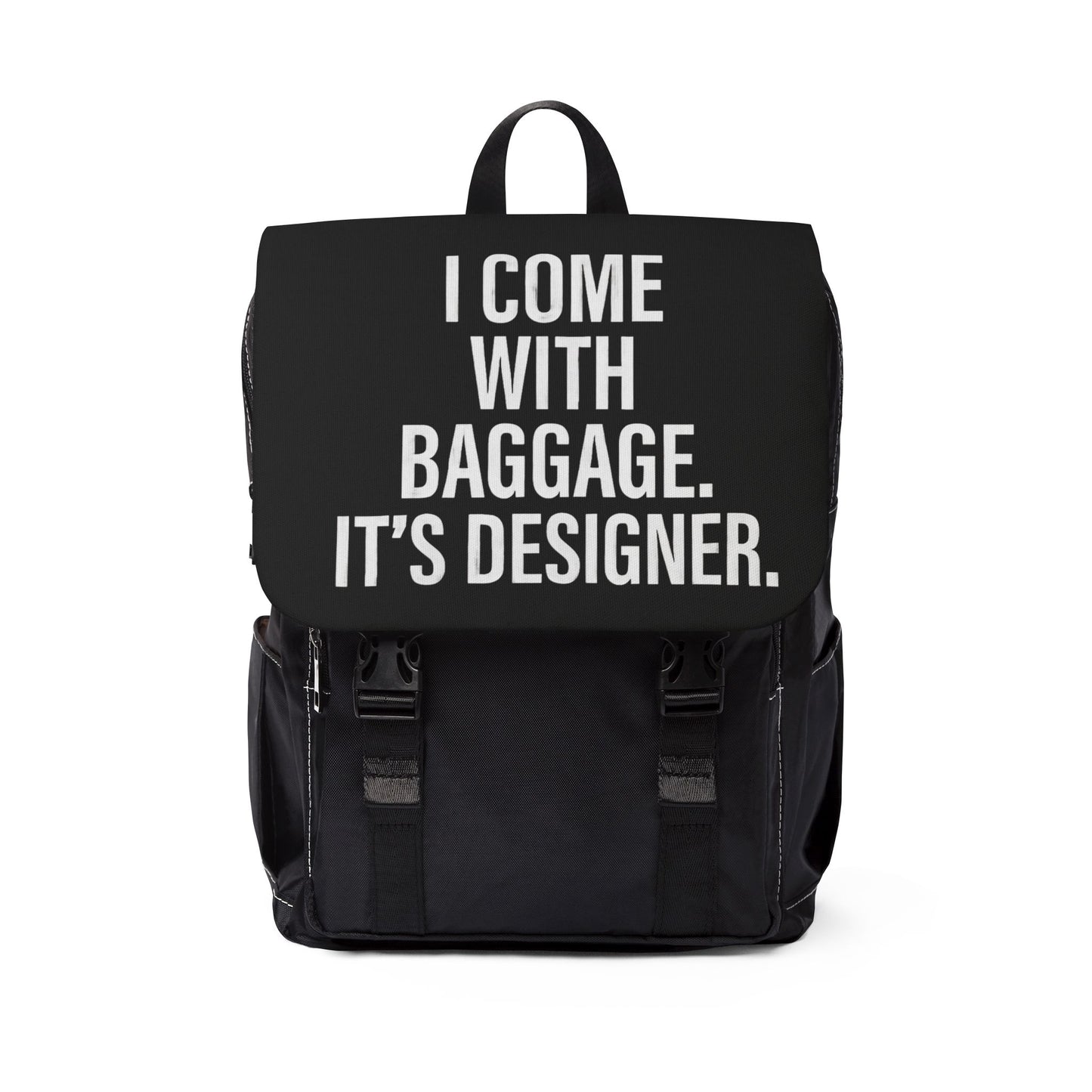 I come with Baggage Statement Backpack