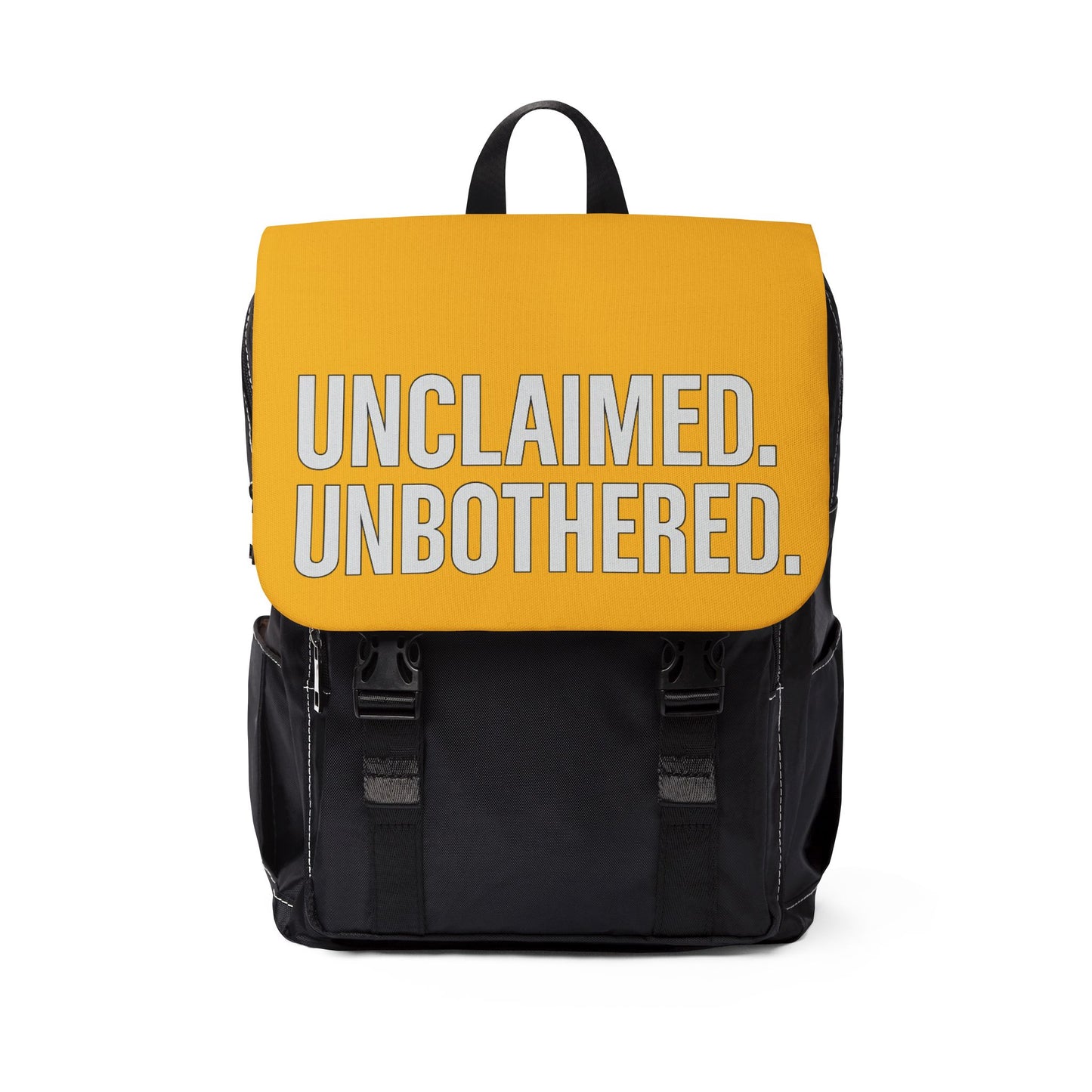 Unclaimed Unbothered Statement Backpack