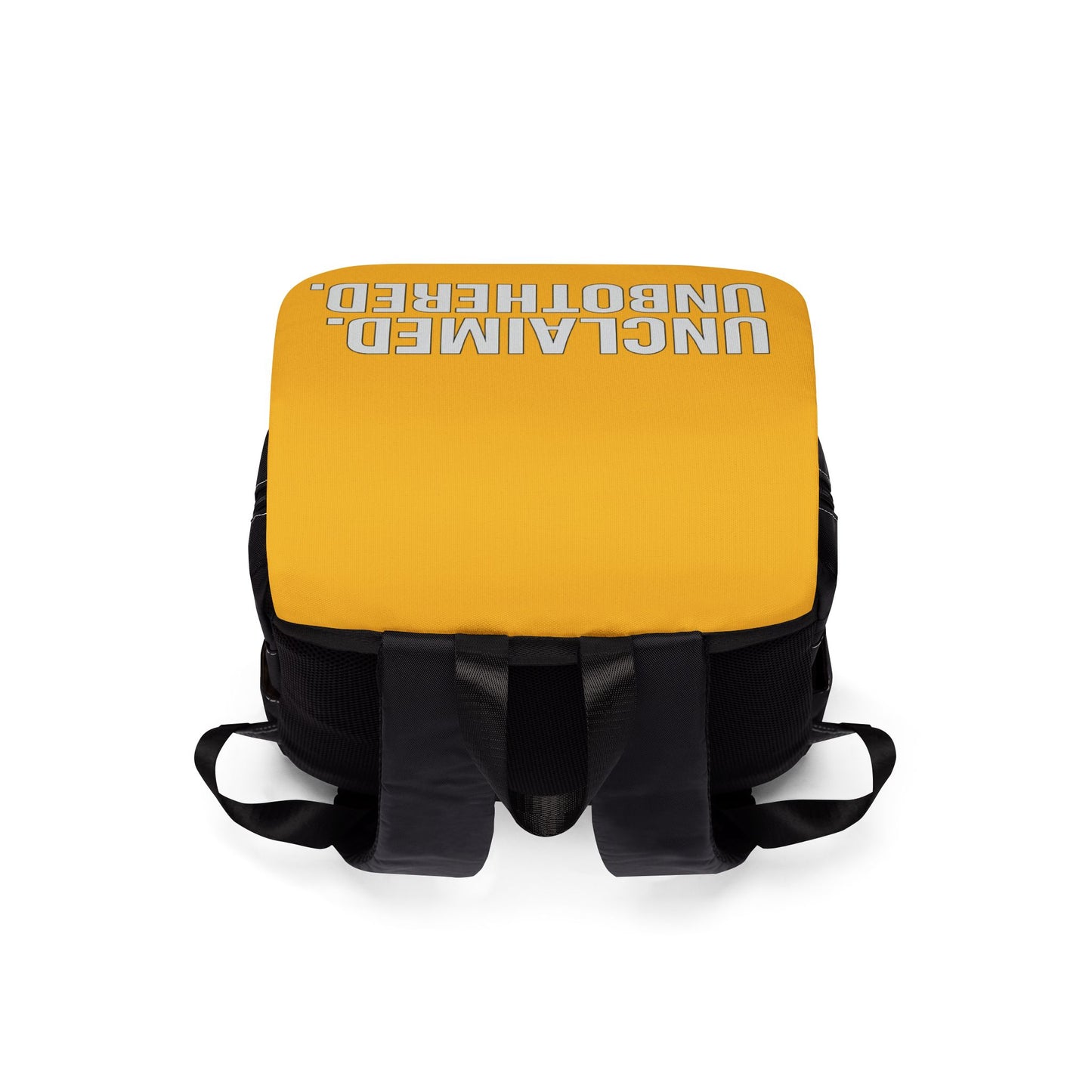 Unclaimed Unbothered Statement Backpack