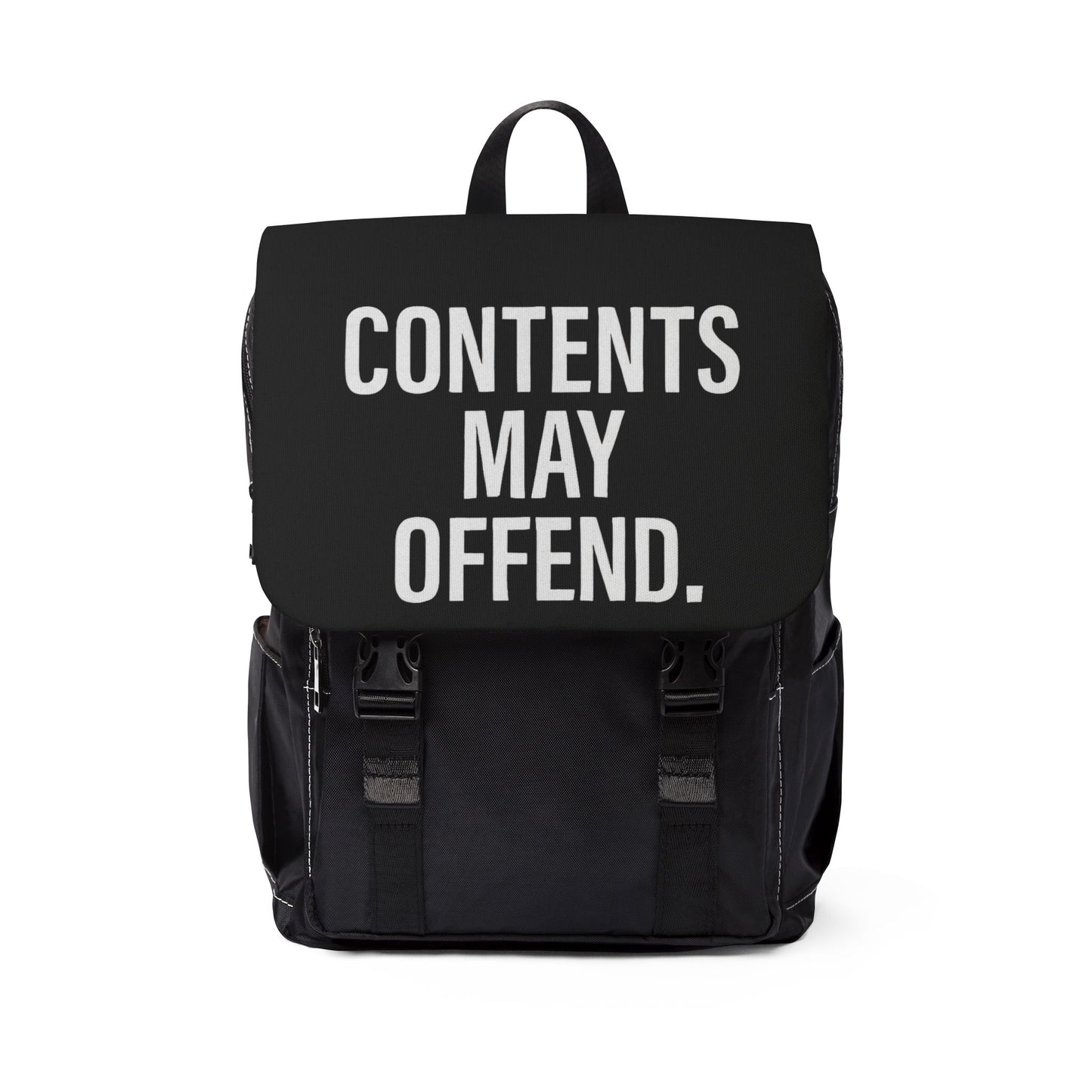 Contents May Offend Statememt Backpack