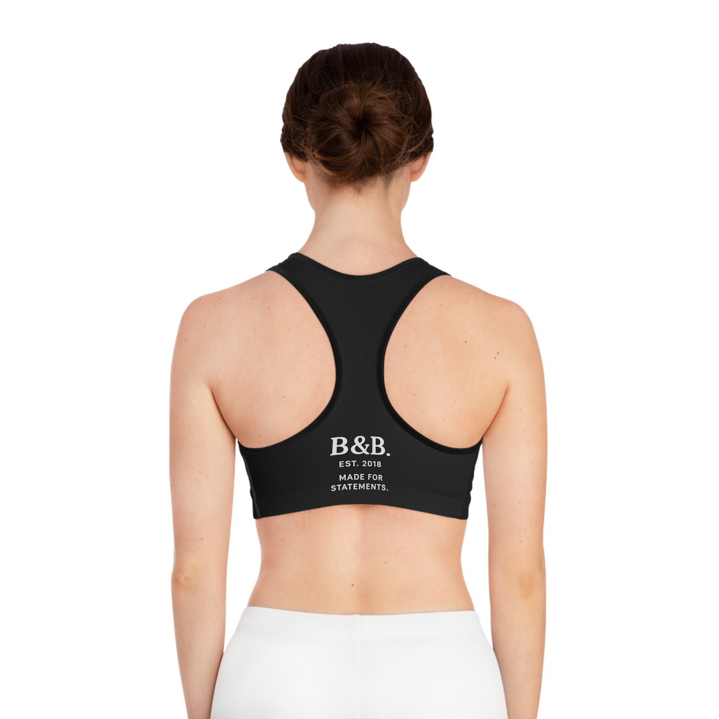 Women's Love Life Sports Bra (AOP)