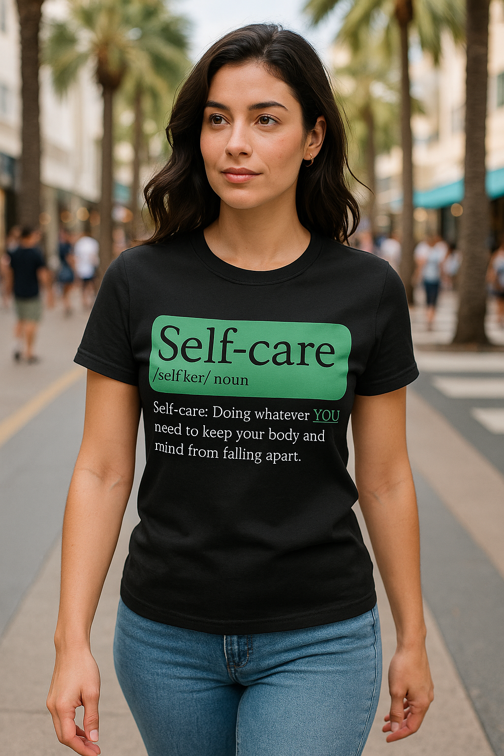 Womens Self Care Classic T