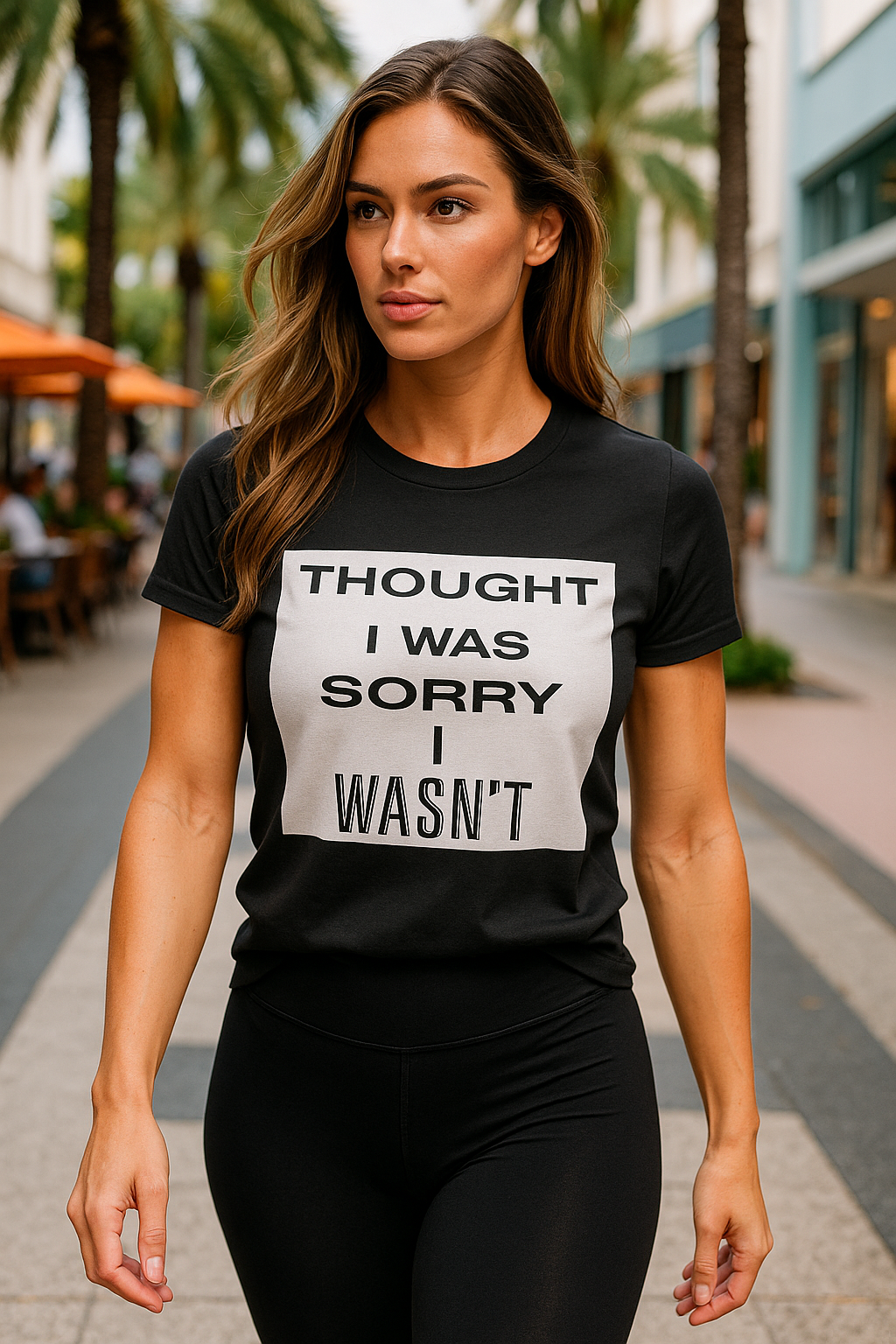 Womens Thought I was Sorry Classic T