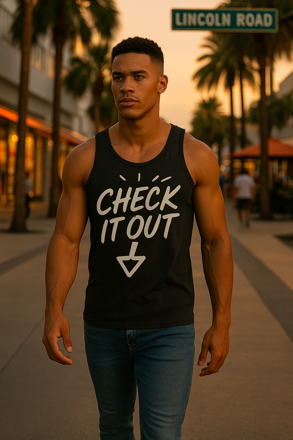 "Check It Out" Classic Tank