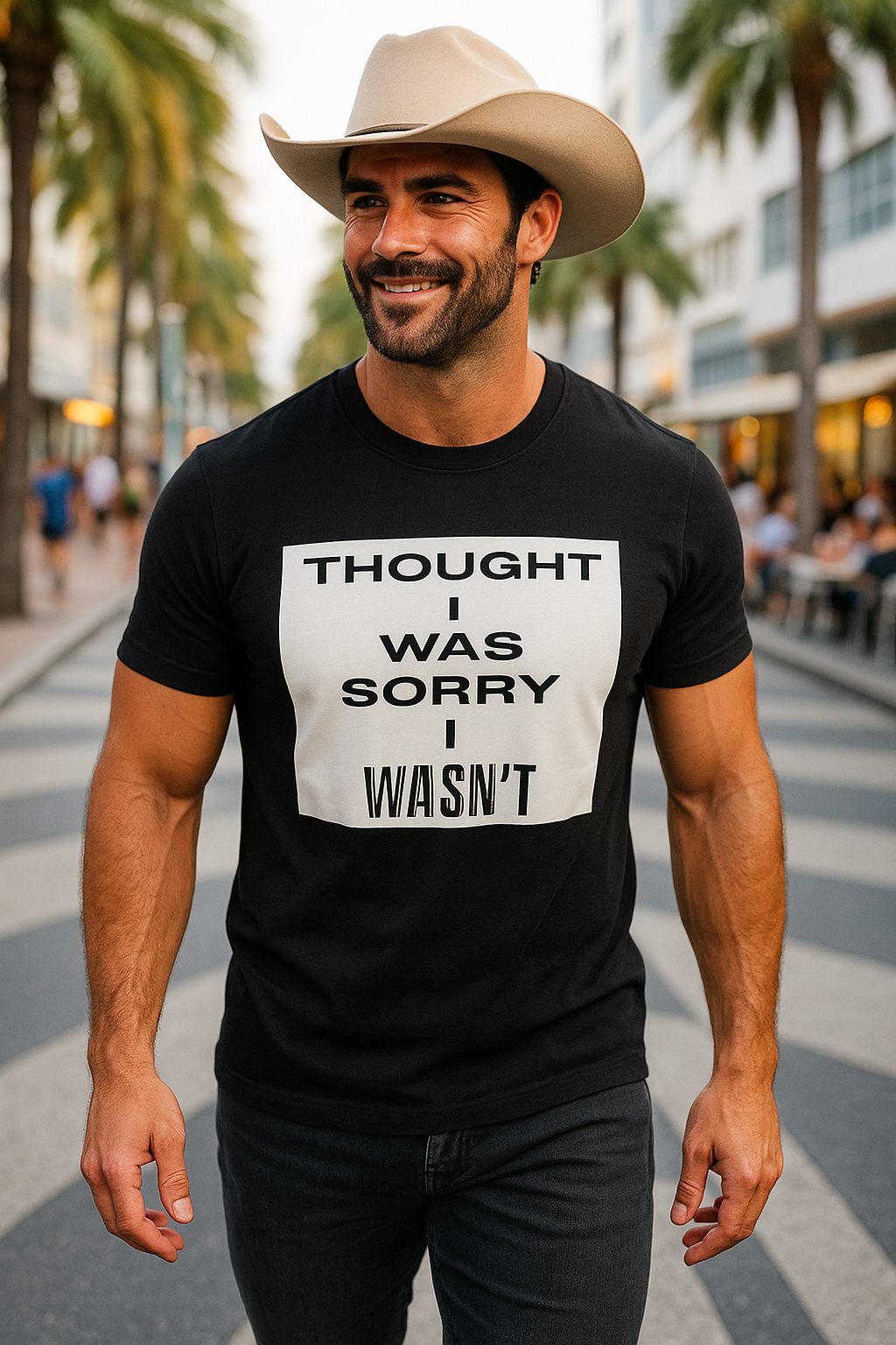 Mens Thought I Was Sorry I Wasn't Classic T