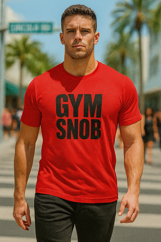 Mens Gym Snob Classic T