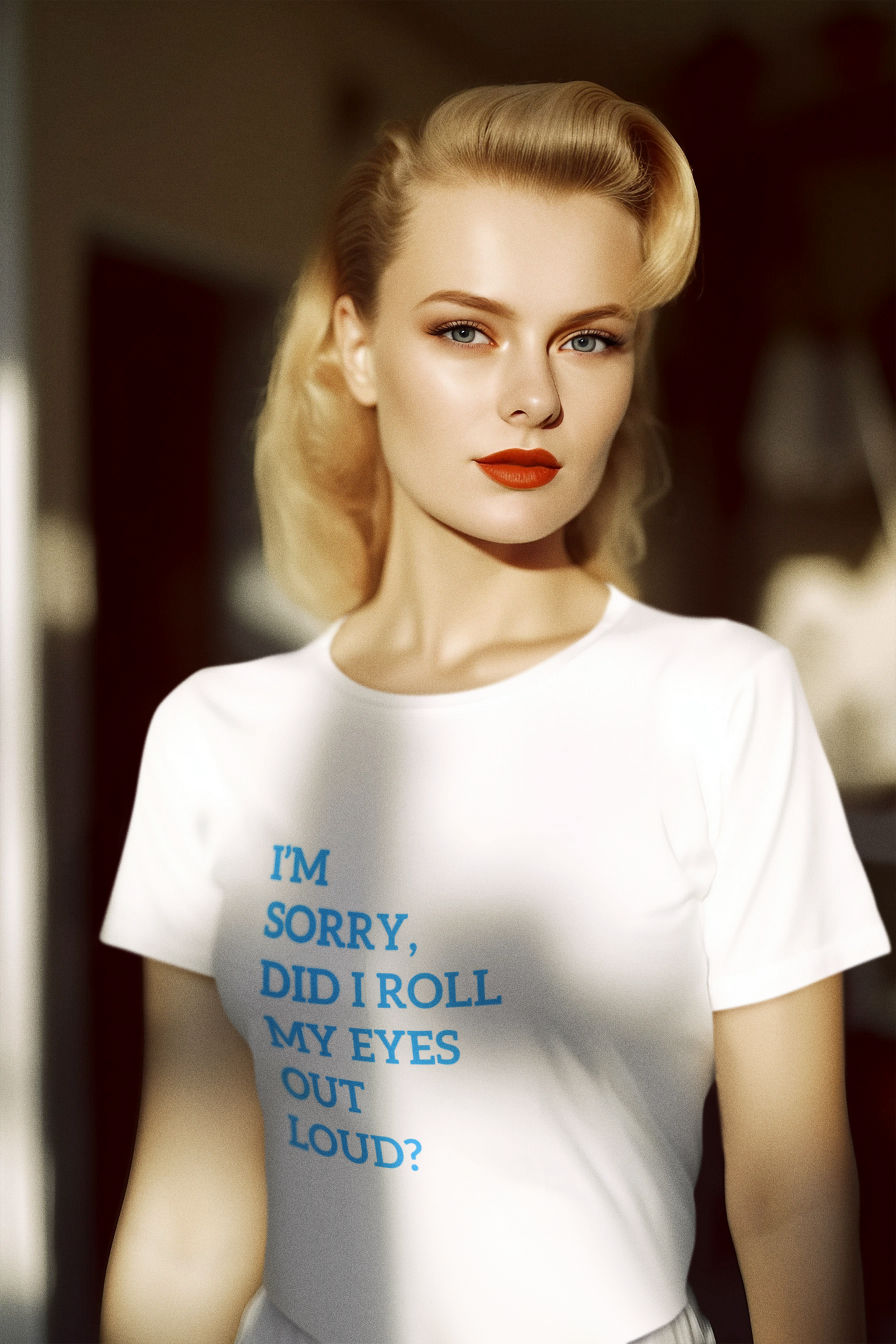 Women's Did I Roll My Eyes Tee